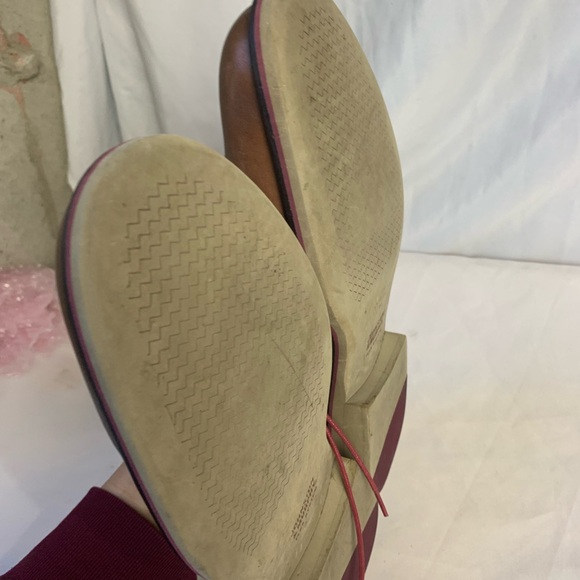 Johnston & Murphy Ellington burgundy Brown Wingtip Oxford Shoes Men's Sz 11M - Picture 11 of 13